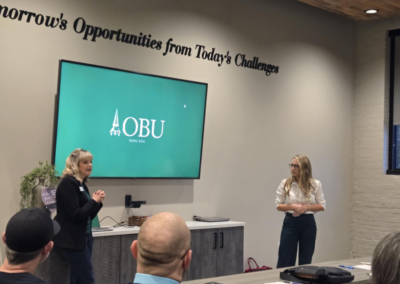 OBU Presents at a weekly BRN meeting.