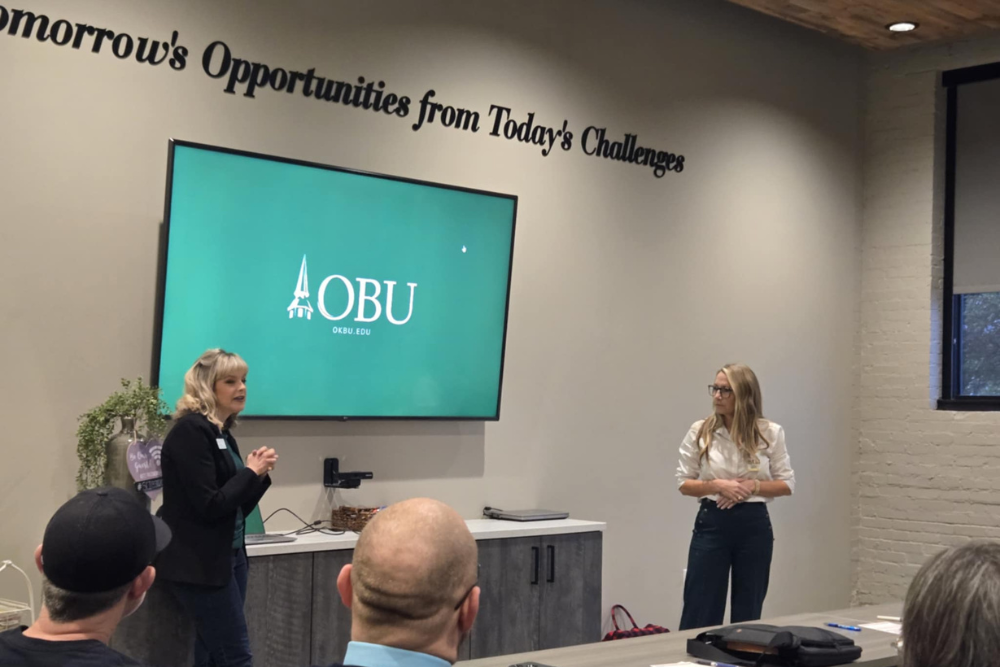 obu presents OBU Presents at a weekly BRN meeting.