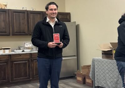 Troy Officer outgoing president.